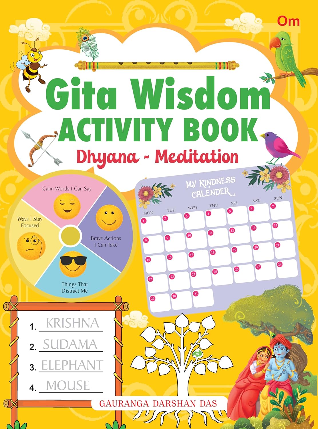 Gita Wisdom Activity Book: Dhyana - Meditation