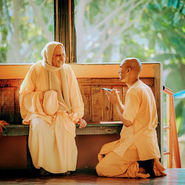 Gauranga Darshan Das is a disciple of His Holiness Radhanath Swami